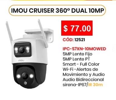 Imou Cruiser 360° Dual 10MP