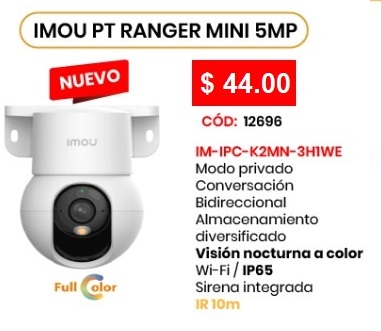 Imou PT Ranger Mini 5MP