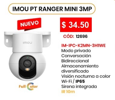 Imou PT Ranger Mini 3MP