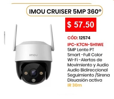 Imou Cruiser 5MP 360°